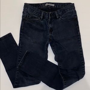 BCBG faded black skinny jeans size 25